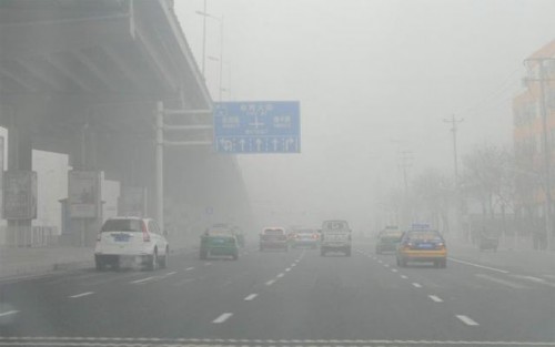 雾霾天气图